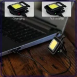 چراغ قوه مگنتی شارژی COB RECHARGABLE KEYCHAIN LIGHT