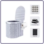 توالت سفری تاشو مدل Folding Toilet