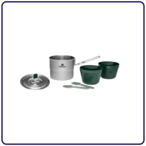 ست ظروف کوهنوردی سفری استنلی دو نفره 1 لیتری Steel Cook set For Two