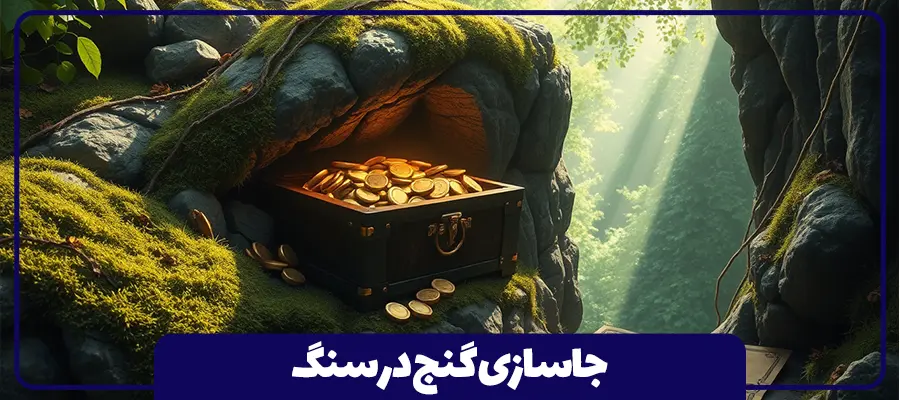 جاسازی گنج در سنگ